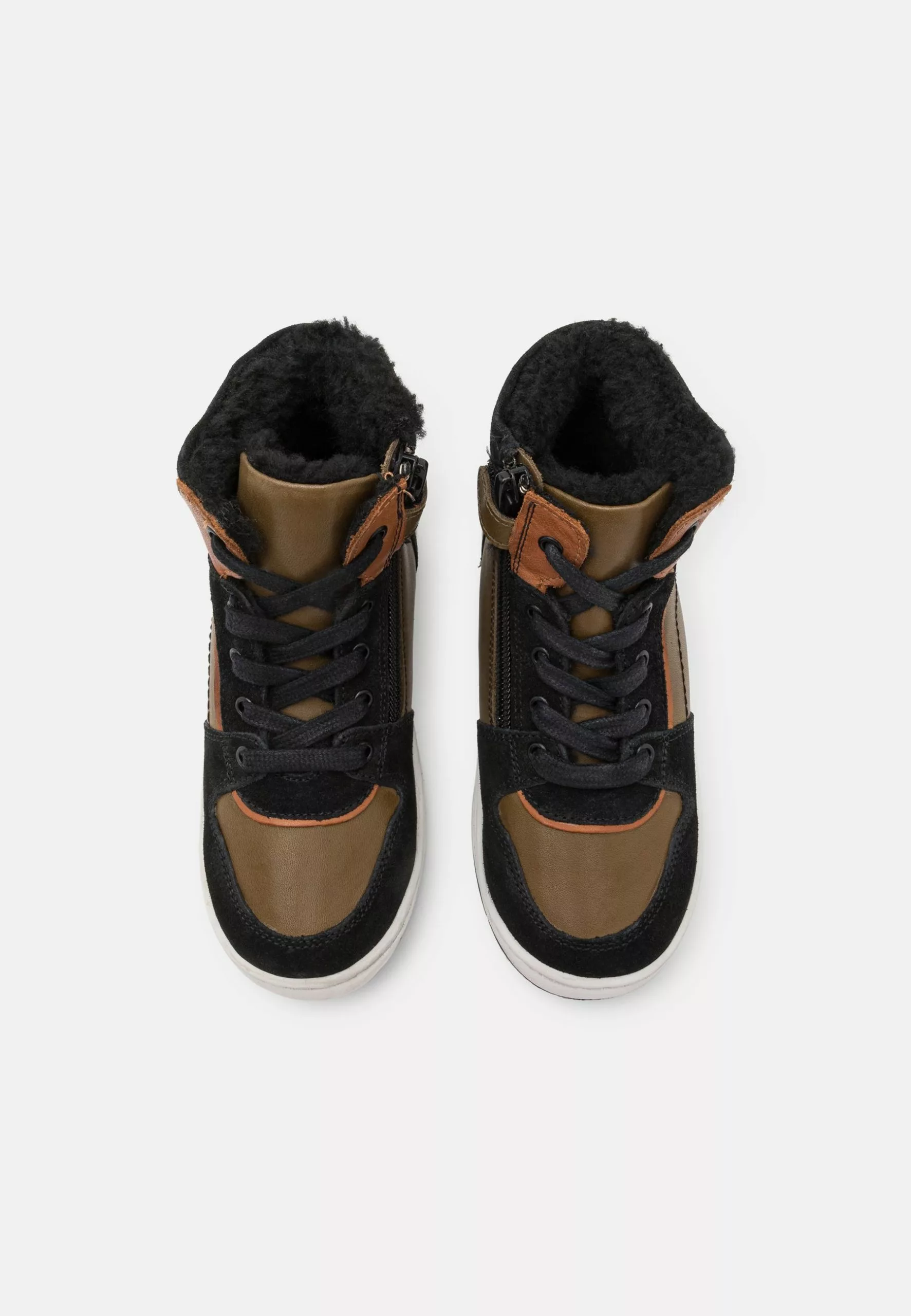 Friboo Leather - Sneakers Hoog - Multi-Coloured 4 Friboo Leather - Sneakers Hoog - Multi-Coloured - Afbeelding 4