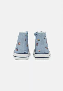 Friboo Sneakers Hoog - Light Blue -Aanbiedingen Kleding Trend Winkel 09b5797cbc544af1b9a7691c5442abb9