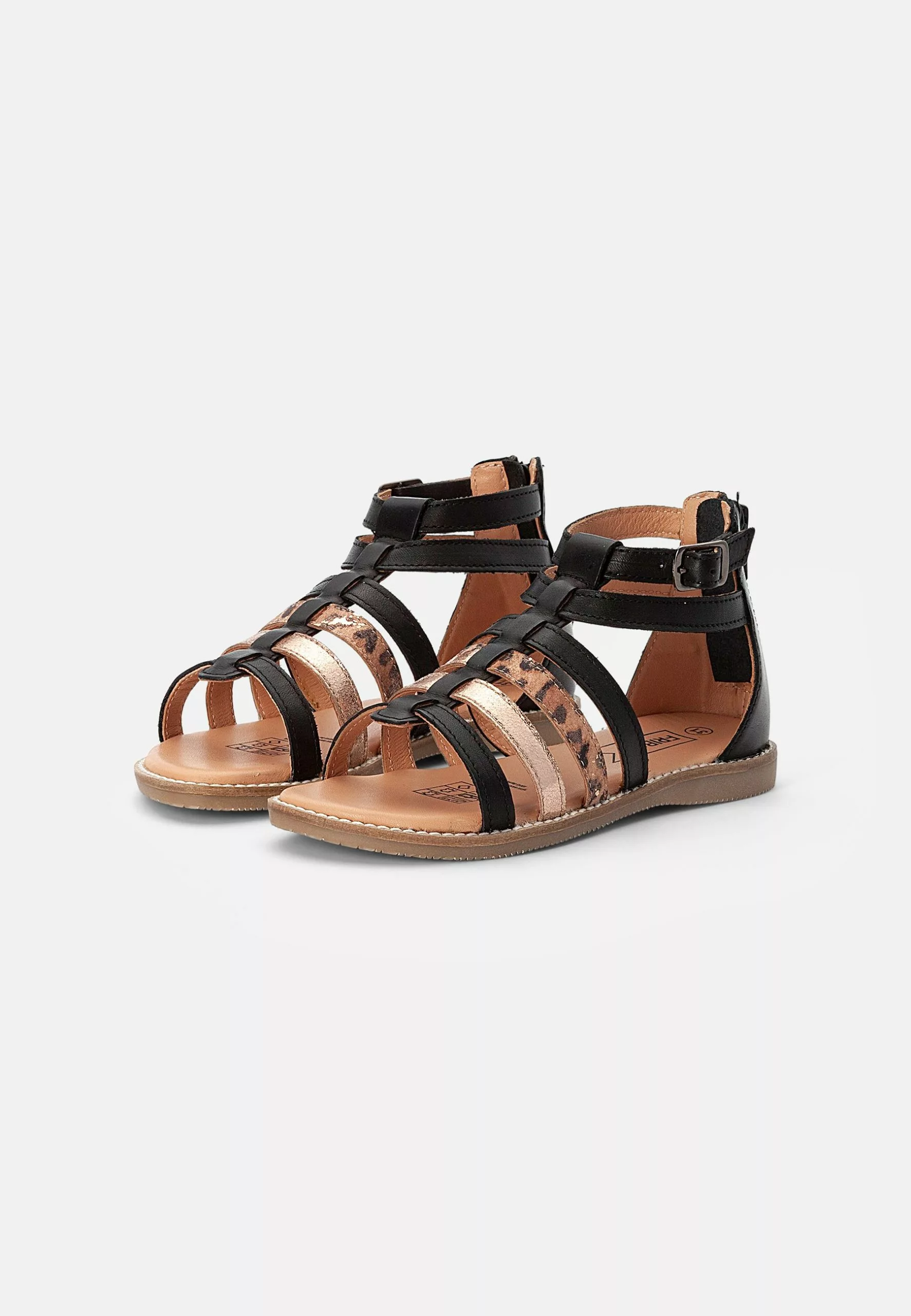 Friboo Leather - Sandalen - Black 2 Friboo Leather - Sandalen - Black - Afbeelding 2