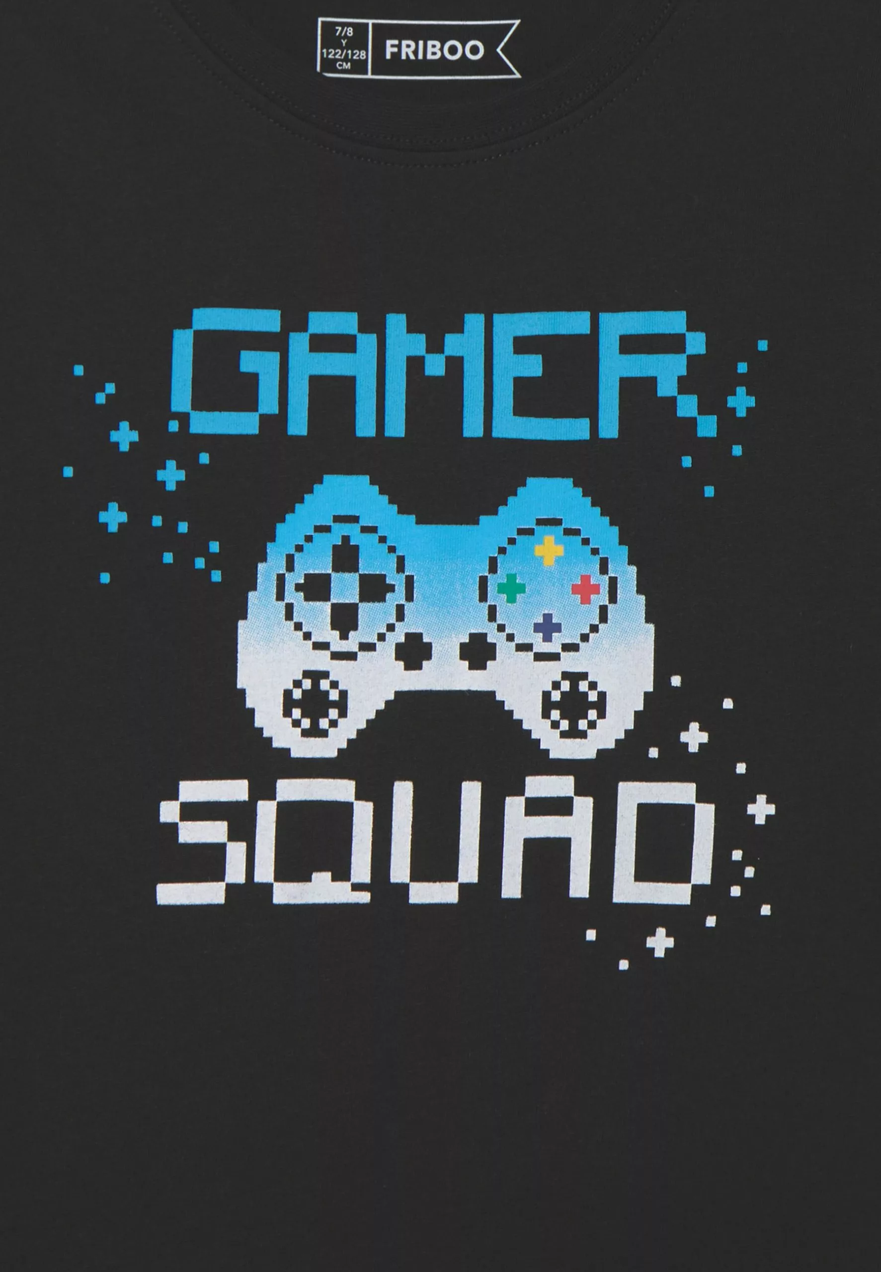 Friboo Unisex 4 Pack- T-Shirt Print - Multi-Coloured 4 Friboo Unisex 4 Pack- T-Shirt Print - Multi-Coloured - Afbeelding 4