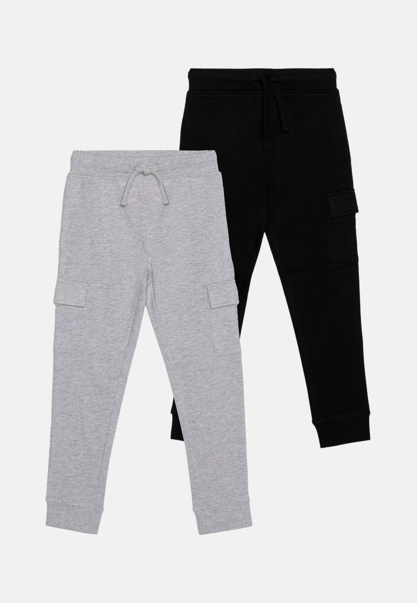 Friboo Unisex 2 Pack - Trainingsbroek - Grey/Black 1 Friboo Unisex 2 Pack - Trainingsbroek - Grey/Black
