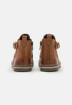 Friboo Leather - Korte Laarzen - Cognac -Aanbiedingen Kleding Trend Winkel 2f3785f9c9f74627a1d34b18c816b39b