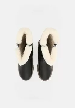 Friboo Leather - Snowboots- Black -Aanbiedingen Kleding Trend Winkel 31941d80b4424d4e9d615efdce983685