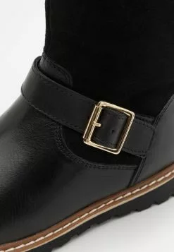 Friboo Leather - Snowboots- Black -Aanbiedingen Kleding Trend Winkel 3f47af3d982f4b6f8d6efafd6530991e