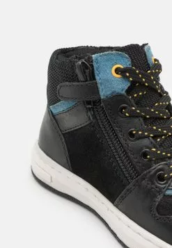 Friboo Leather - Sneakers Hoog - Black -Aanbiedingen Kleding Trend Winkel 447b3de2da144d44915599b1383953da