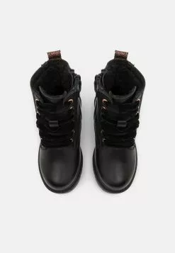 Friboo Leather - Veterboots - Black 9 Friboo Leather - Veterboots - Black -Aanbiedingen Kleding Trend Winkel 5508bc7c77c24f349257f7fc1b04f2c3