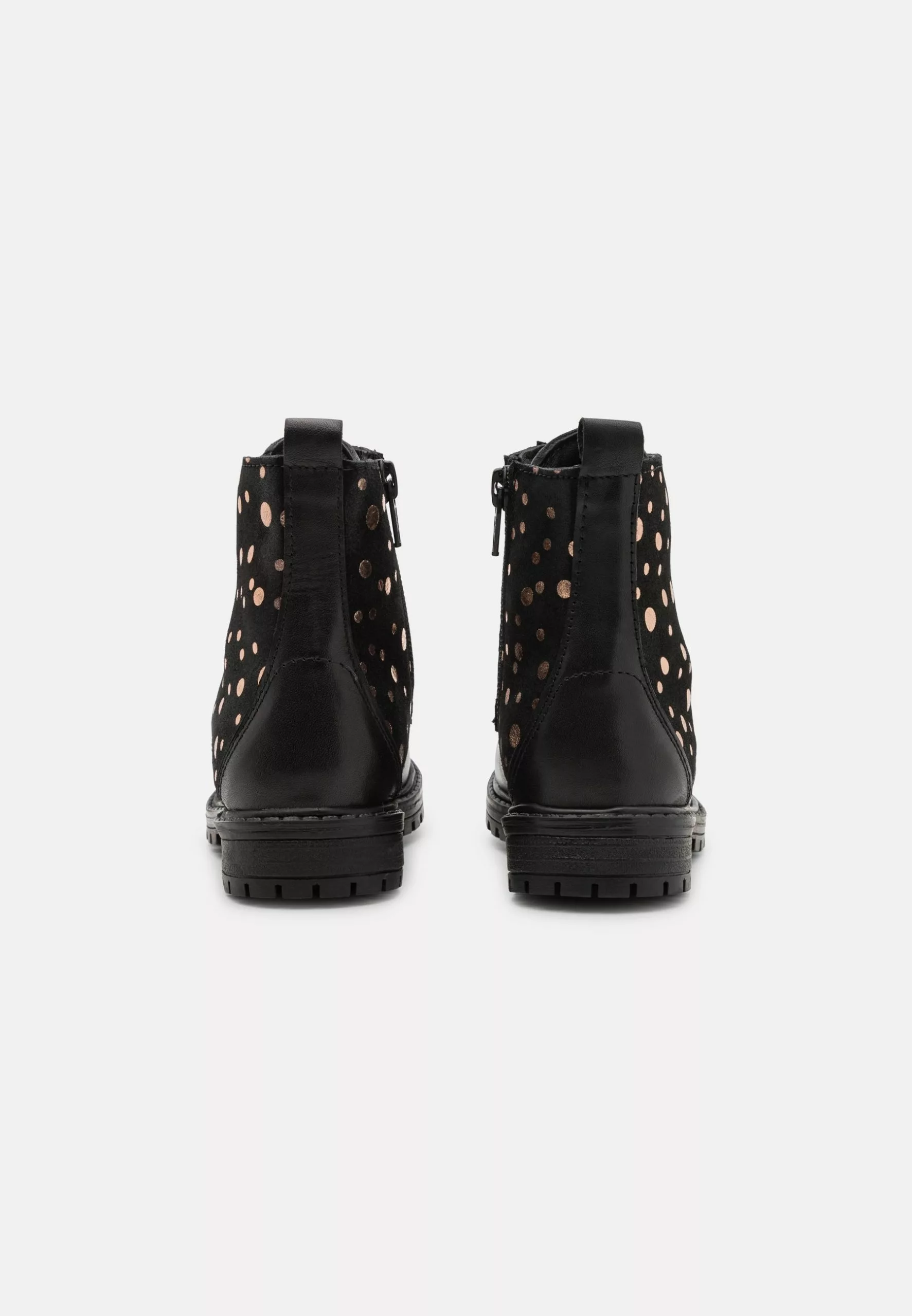 Friboo Leather - Veterboots - Black 3 Friboo Leather - Veterboots - Black - Afbeelding 3