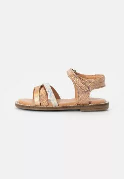 Friboo Leather Sandals - Sandalen - Rose Gold Coloured