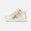 Friboo Leather - Sneakers Hoog - Gold