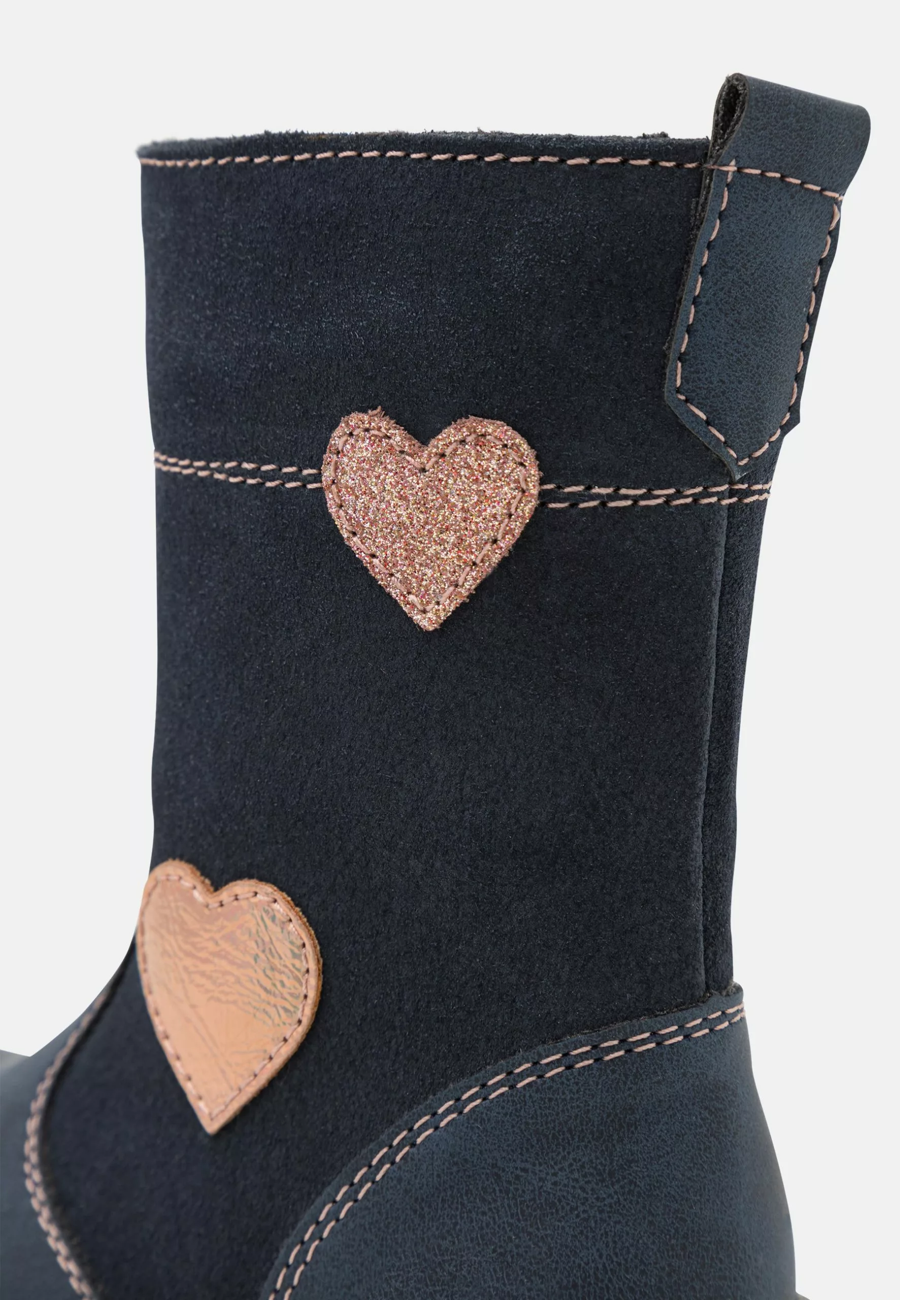 Friboo Korte Laarzen - Dark Blue 6 Friboo Korte Laarzen - Dark Blue - Afbeelding 6