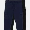 Friboo Unisex 2 Pack - Trainingsbroek - Dark Blue/Black