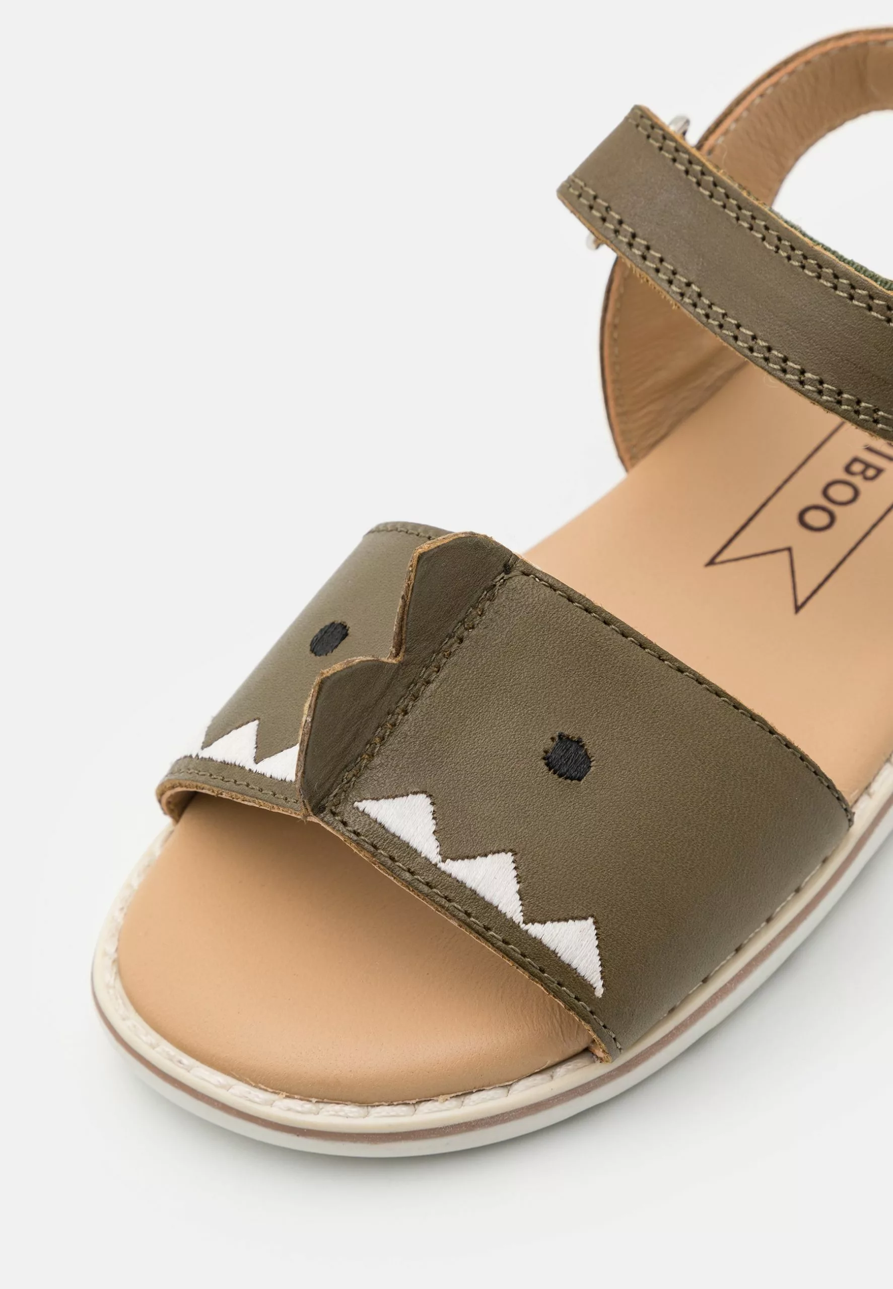 Friboo Leather - Sandalen - Khaki 6 Friboo Leather - Sandalen - Khaki - Afbeelding 6