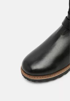 Friboo Leather - Snowboots- Black -Aanbiedingen Kleding Trend Winkel 94efd5eec4fe4c8ea834dfb3de515065