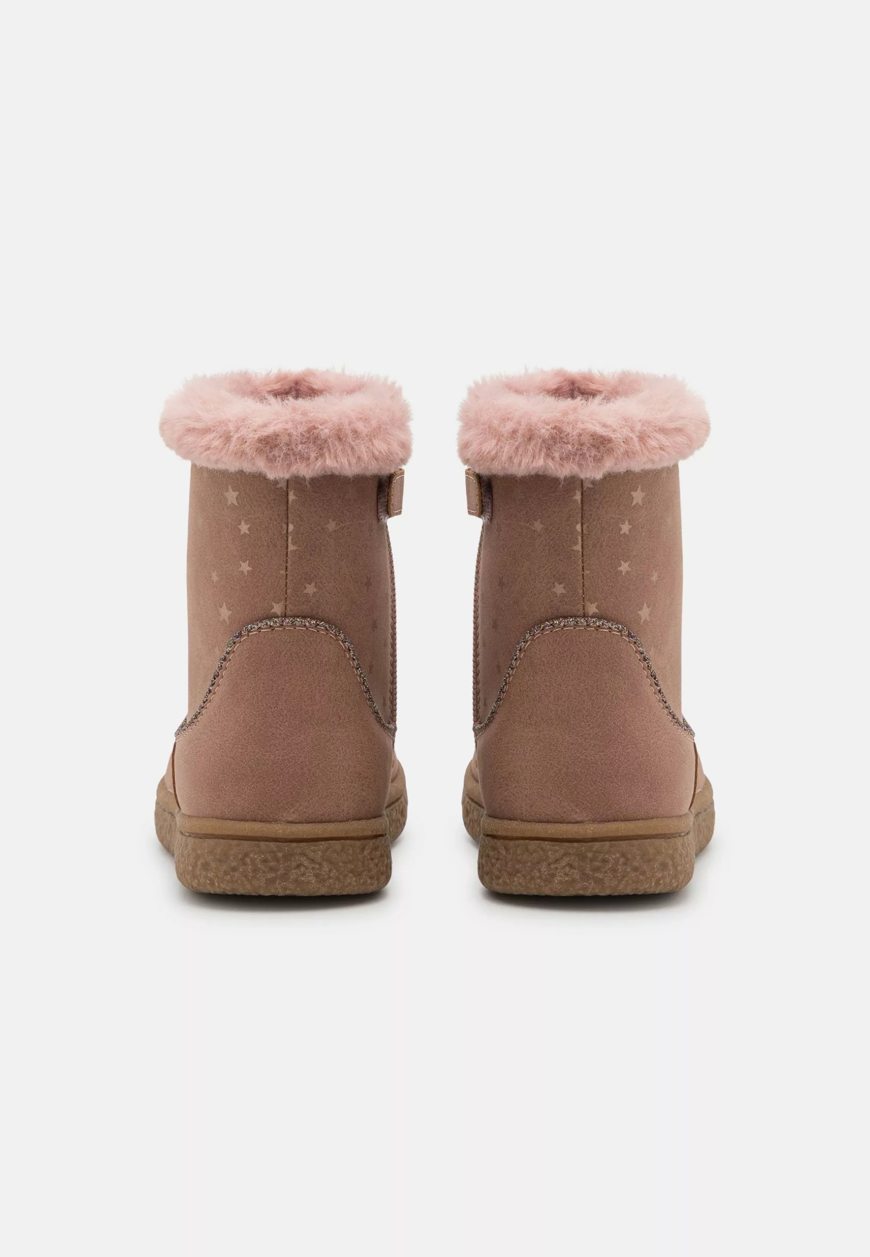 Friboo Korte Laarzen - Mauve 3 Friboo Korte Laarzen - Mauve - Afbeelding 3