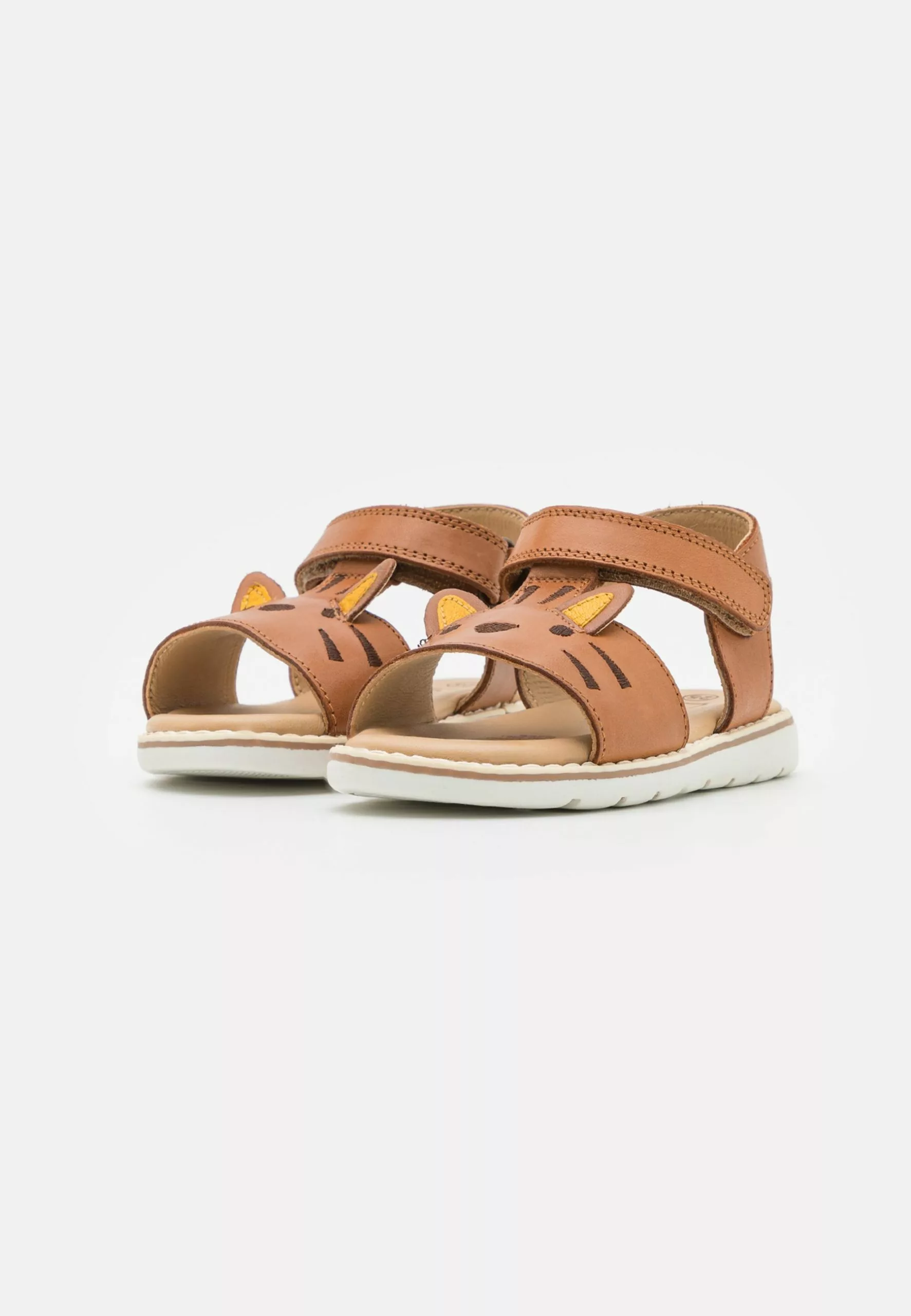 Friboo Leather - Sandalen - Cognac 2 Friboo Leather - Sandalen - Cognac - Afbeelding 2