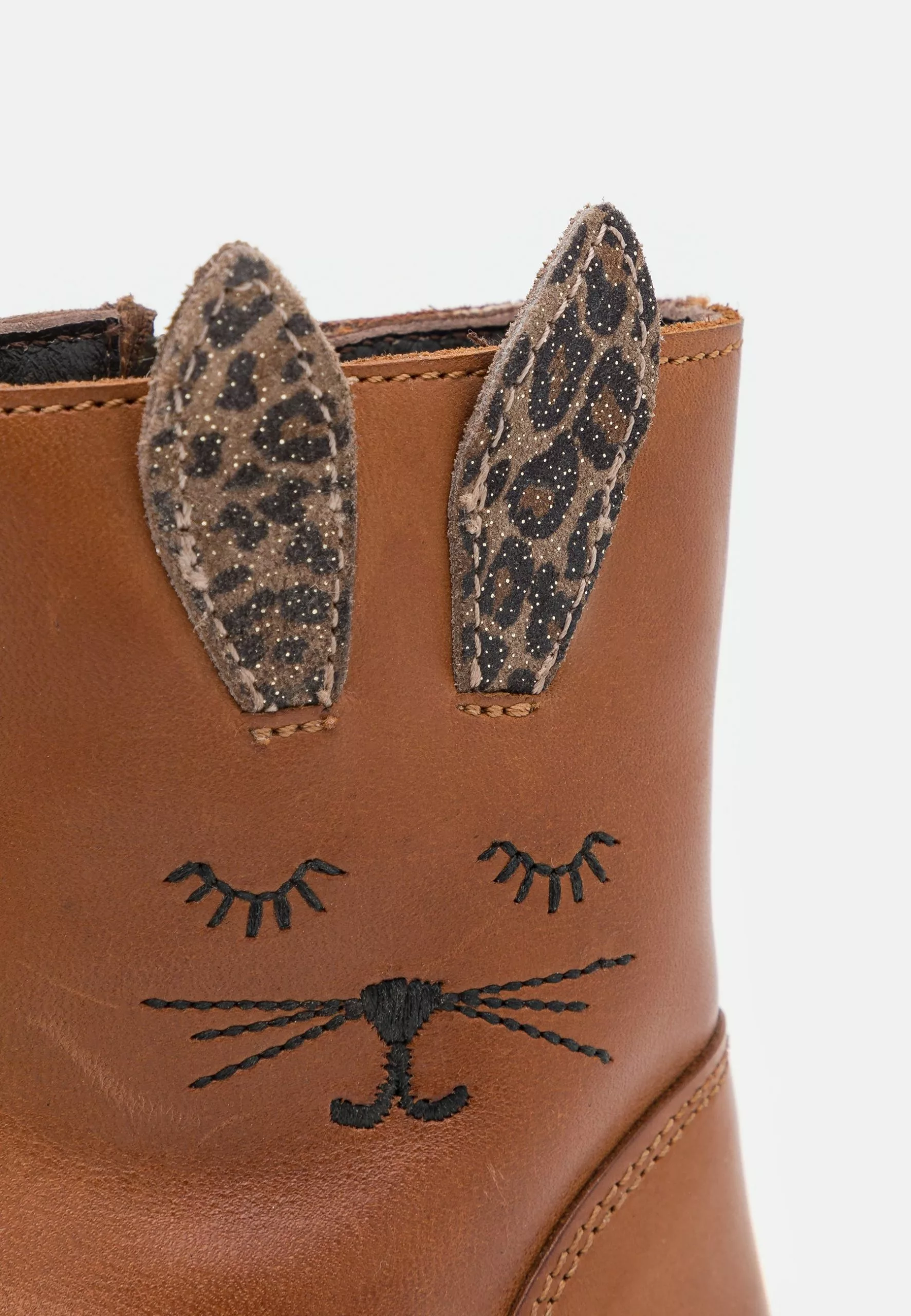 Friboo Leather - Korte Laarzen - Cognac 6 Friboo Leather - Korte Laarzen - Cognac - Afbeelding 6