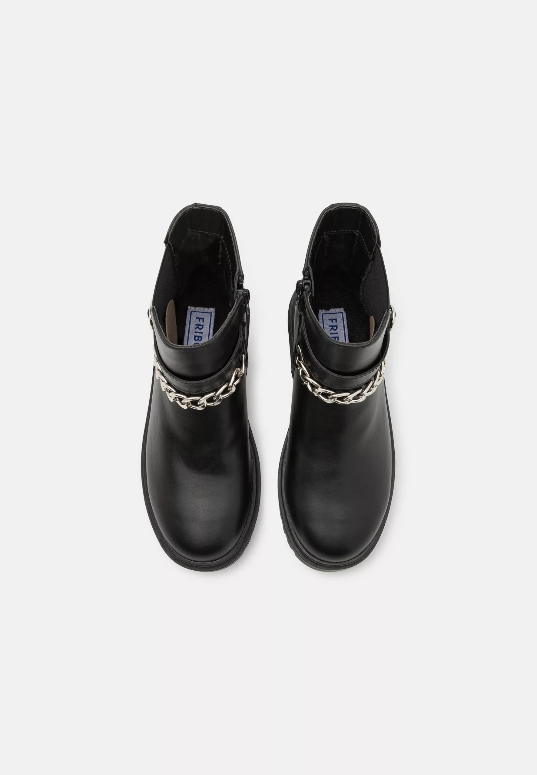 Friboo Cowboy-/Bikerlaarsjes - Black 4 Friboo Cowboy-/Bikerlaarsjes - Black - Afbeelding 4