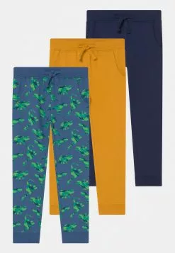 Aanbiedingen Kleding Trend Winkel 20 Friboo 3 Pack - Broek - Ochre/Blue/Dark Blue