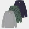 Friboo Hoodie 3 Pack - Sweater - Blue/Olive/Light Grey