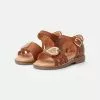 Friboo Leather Sandals - Sandalen - Cognac