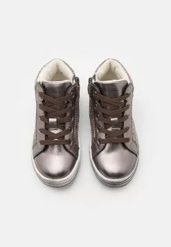 Friboo Sneakers Hoog - Gunmetal -Aanbiedingen Kleding Trend Winkel ec97602e97b8405e93a700d21558bd20