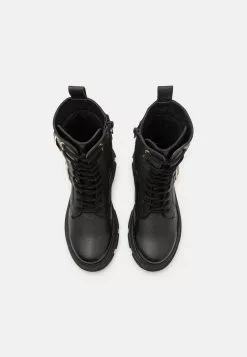 Friboo Leather - Veterlaarzen -Black -Aanbiedingen Kleding Trend Winkel ed3972f8174c4cbb9ff5c727f3f2bcb8