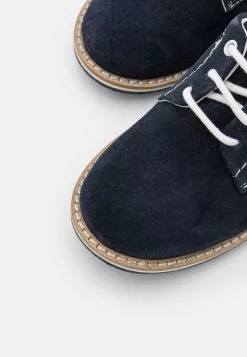 Friboo Leather - Veterschoenen - Dark Blue -Aanbiedingen Kleding Trend Winkel ef714093c0d343ebb0311ec1cdcd008c