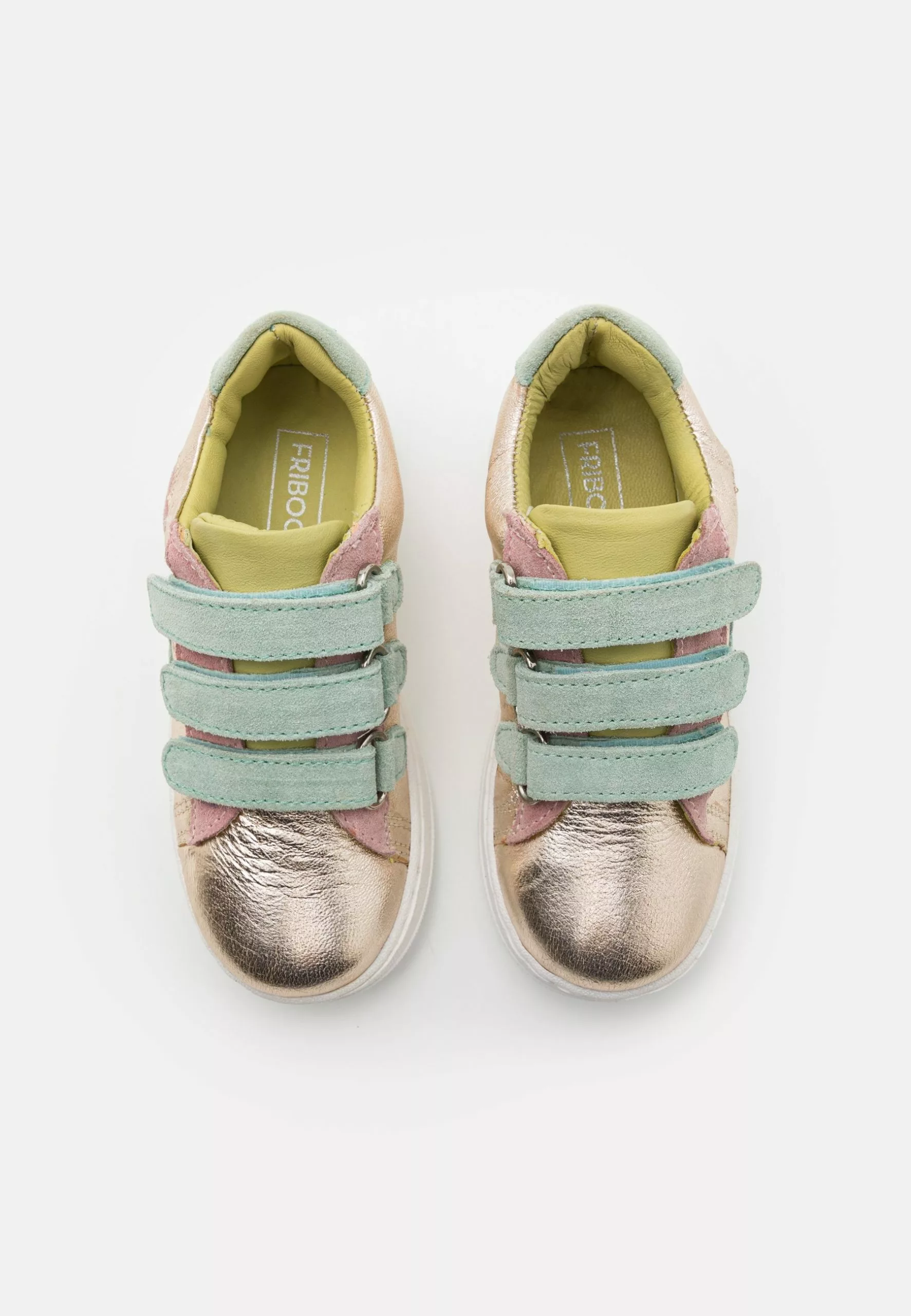 Friboo Leather - Sneakers Laag - Gold 4 Friboo Leather - Sneakers Laag - Gold - Afbeelding 4