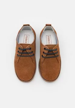 Friboo Leather - Sportieve Veterschoenen - Brown -Aanbiedingen Kleding Trend Winkel f9d5debc221c4c72bbe222beb3eb43b5